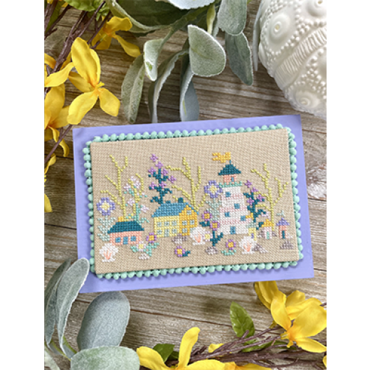 Stickvorlage Petal Pusher - Coastal Fairy Village