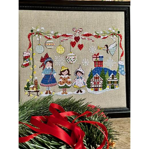 Stickvorlage Lilli Violette - Dolcezza E Magia Del Natale