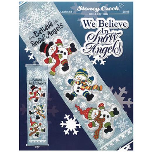 Stickvorlage Stoney Creek Collection - We Believe In Snow Angels