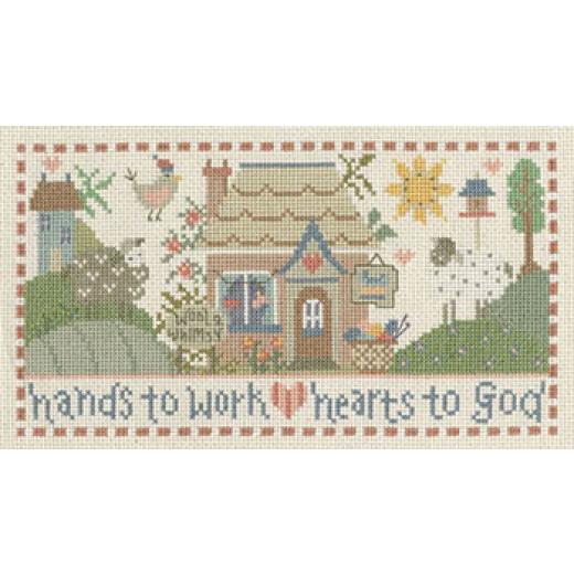 Wool & Whimsy Cottage - Imaginating (Stickvorlage)