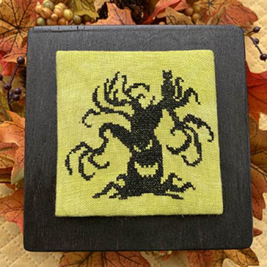 Stickvorlage Keslyns - Spooky Tree