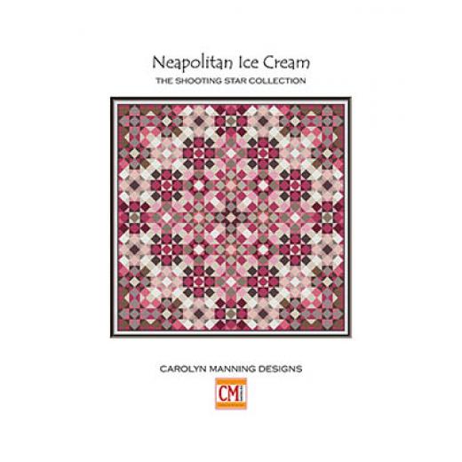 Stickvorlage CM Designs - Neapolitan Ice Cream
