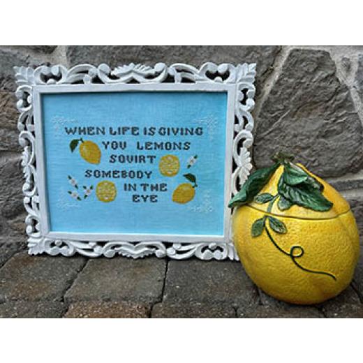 Stickvorlage Rebel Stitcher Designs - Lemons