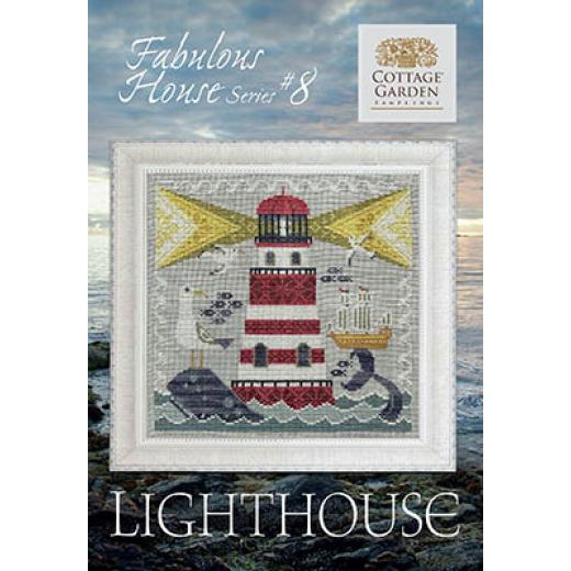 Fabulous House Series 8 - Lighthouse - Cottage Garden Samplings (Stickvorlage)