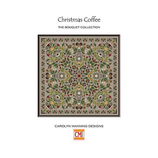 Stickvorlage CM Designs - Christmas Coffee