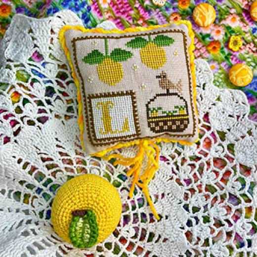 Stickvorlage Yasmins Made With Love - Small Alphabet Series L