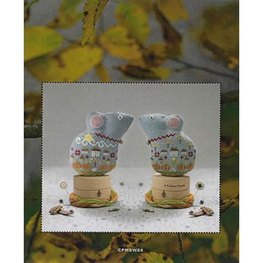 Stickvorlage Cotton Pixels - Mouse Sampler