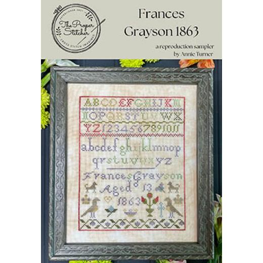 Stickvorlage The Proper Stitcher - Frances Grayson 1863
