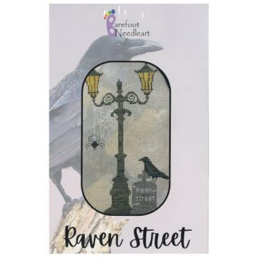 Stickvorlage Barefoot Needleart - Raven Street