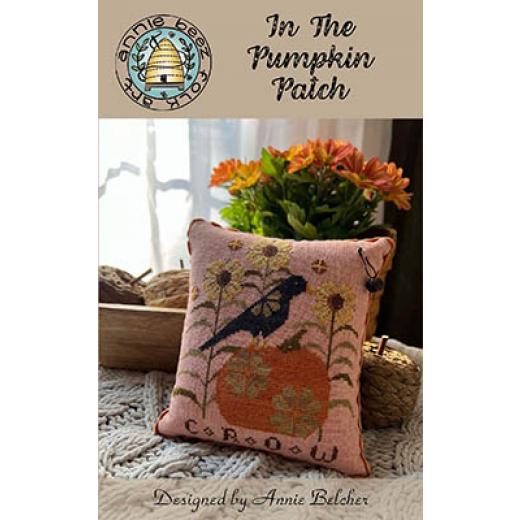 In The Pumpkin Patch - Annie Beez Folk Art (Stickvorlage)