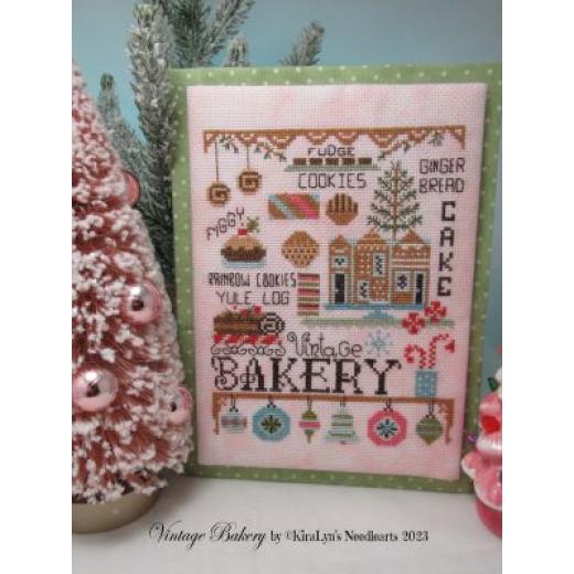 Vintage Christmas Bakery - Kiralyns Needlearts (Stickvorlage)