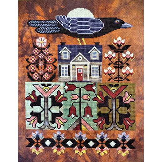Glendas Garden - The Artsy Housewife (Stickvorlage)