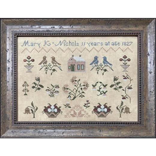 Mary K Nichols 1827 - The Scarlett House (Stickvorlage)