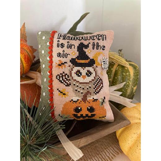 Halloween Vibes Pillow - Fairy Wool In The Wood (Stickvorlage)