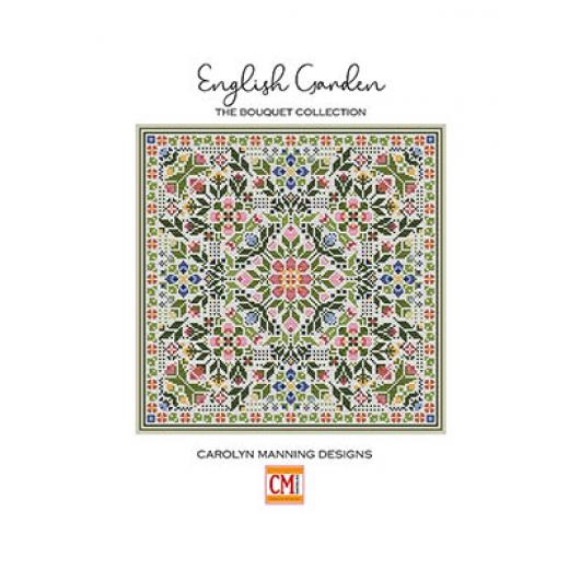 Stickvorlage CM Designs - English Garden