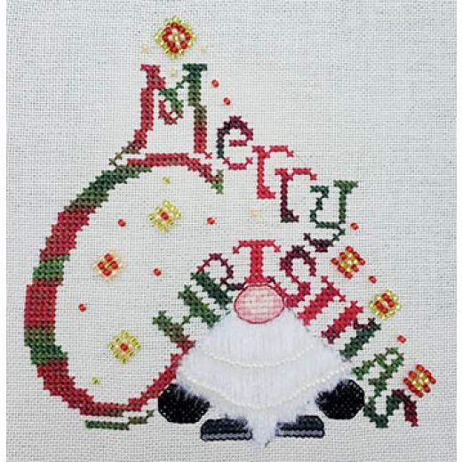 Merry Christmas Hat Gnome - MarNic Designs (Stickvorlage)