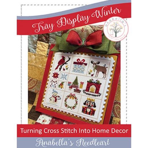 Stickvorlage Anabellas - Tray Display Winter