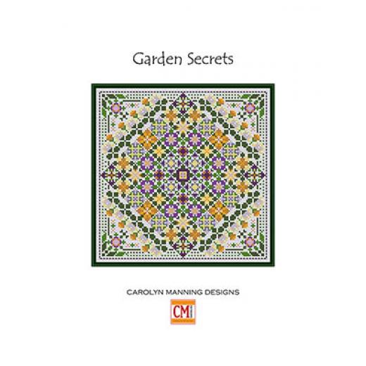 Stickvorlage CM Designs - Garden Secrets