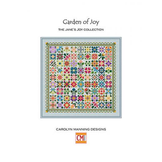 Stickvorlage CM Designs - Garden Of Joy