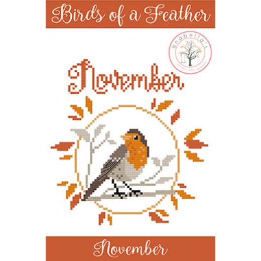 Birds Of A Feather November - Anabellas (Stickvorlage)