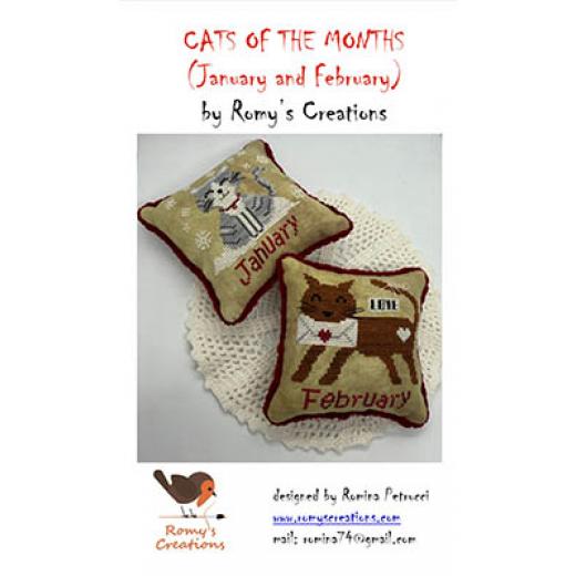Romys Creations - Cats Of The Months - Jan & Feb