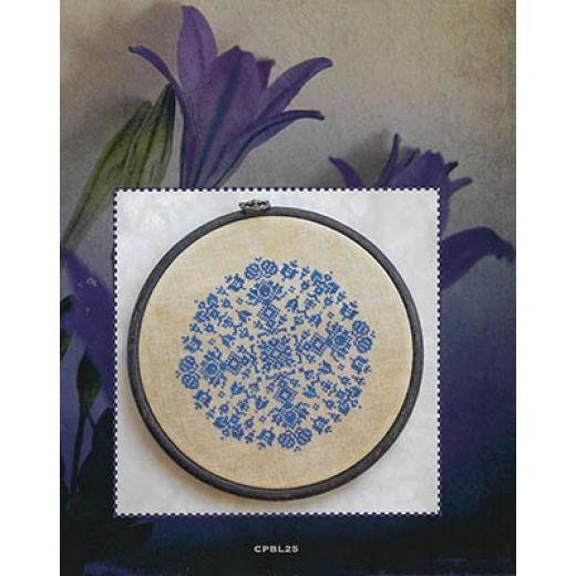 Cotton Pixels - Blue Lace
