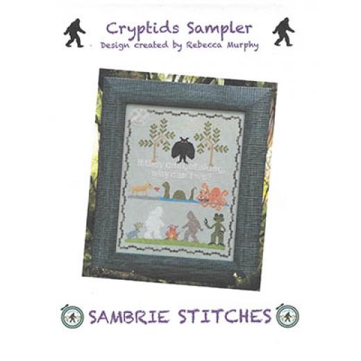 SamBrie Stitches Designs - Cryptids Sampler (Stickvorlage)