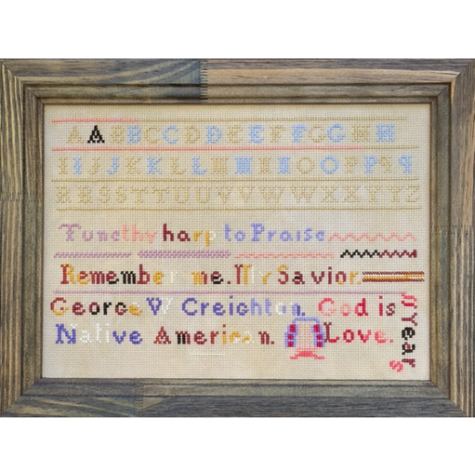 SamBrie Stitches Designs - George W. Creighton