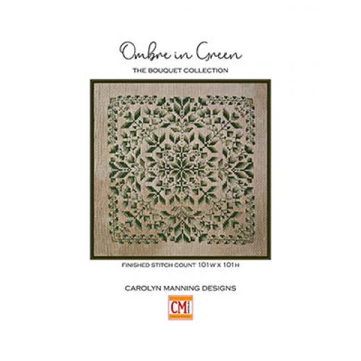 Ombre In Green - CM Designs (Stickvorlage)
