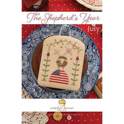 October House Fiber Arts - Shepherds Year - July
