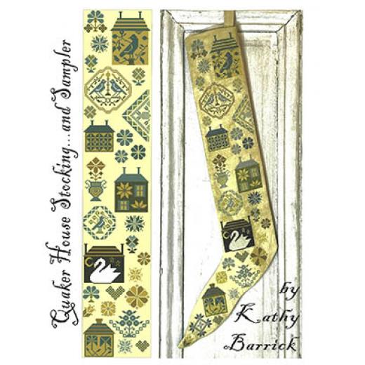 Kathy Barrick - Quaker House Stocking & Sampler
