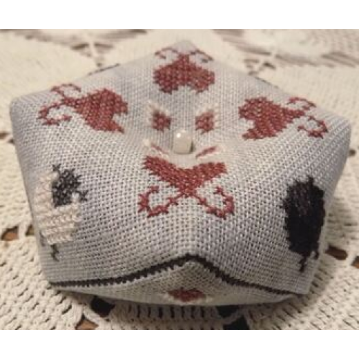 The Nebby Needle - Baa Baa Biscornu (Stickvorlage)