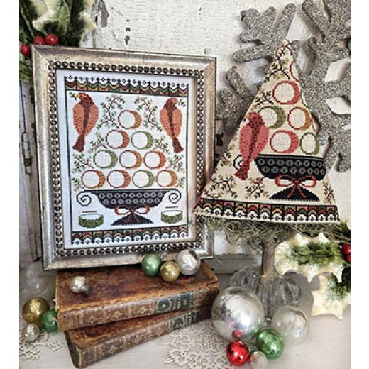 Hello From Liz Mathews - Twelfth Day Of Christmas Sampler And Tree