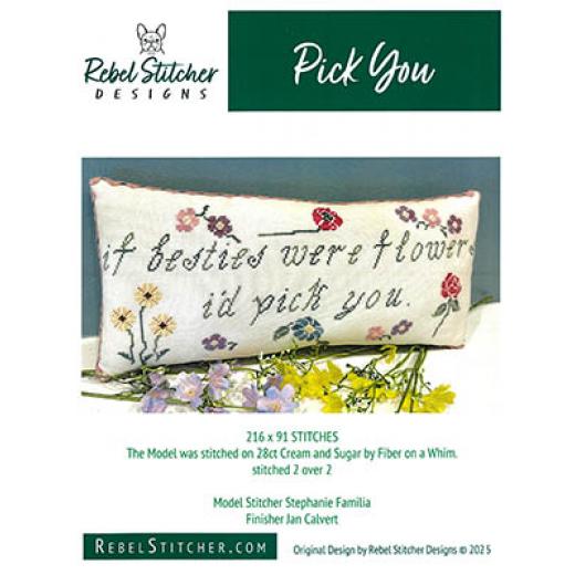 Rebel Stitcher Designs - Pick You