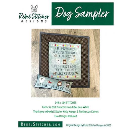 Rebel Stitcher Designs - Dog Sampler