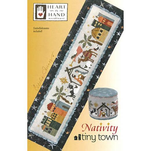 Heart In Hand Needleart - Nativity Tiny Town (w/emb)