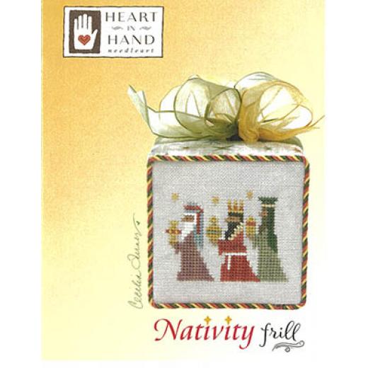 Heart In Hand Needleart - Nativity Frill