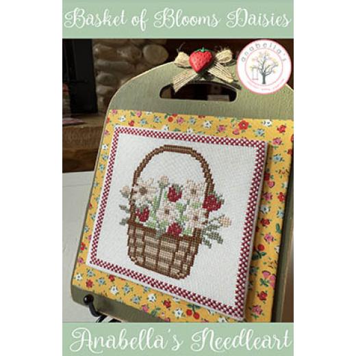 Basket Of Blooms Daisies - Anabellas (Stickvorlage)