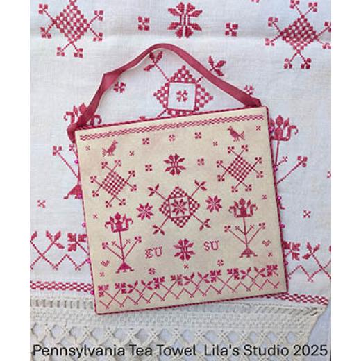 Lilas Studio - Pennsylvania Tea Towel - An Adapation (Stickvorlage)