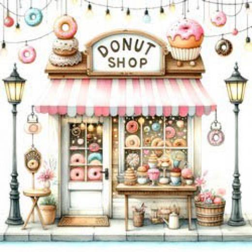 Donut Shop - Needle Minder (magnetischer Nadelhalter)