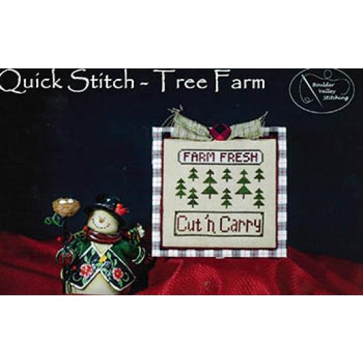 Boulder Valley Stitching - Tree Farm - Quick Stitch