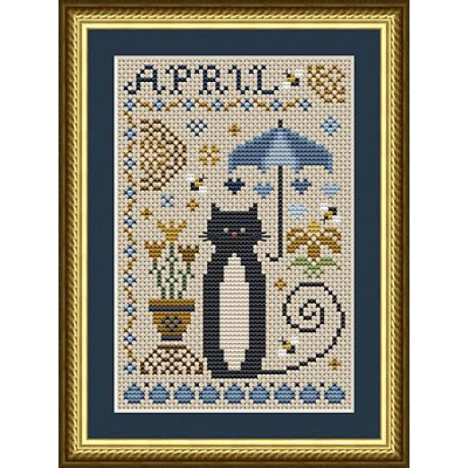 Happiness Is Heartmade - April Cat