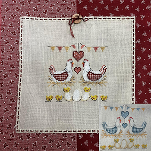 Serenita Di Campagna - Il Pollaio (Stickvorlage)