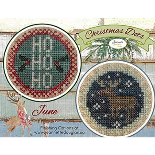 Jeannette Douglas Designs - Christmas Dots - June
