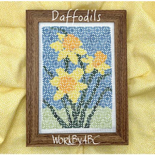 Works by ABC - Daffodils (Stickvorlage)