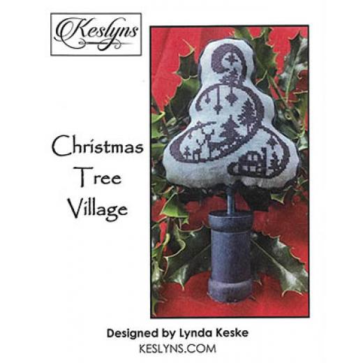 Keslyns - Christmas Tree Village (Stickvorlage)