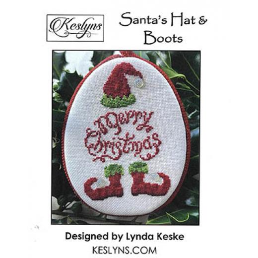 Keslyns - Santas Hat & Boots (Stickvorlage)
