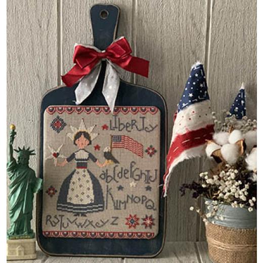 Twin Peak Primitives - Miss Liberty (Stickvorlage)