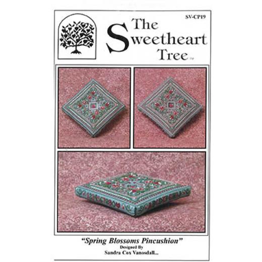 Spring Blossoms Pincushion - The Sweetheart Tree (Stickvorlage)