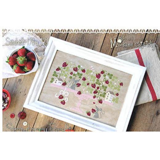 Madame Chantilly - Strawberry Forest (Stickvorlage)